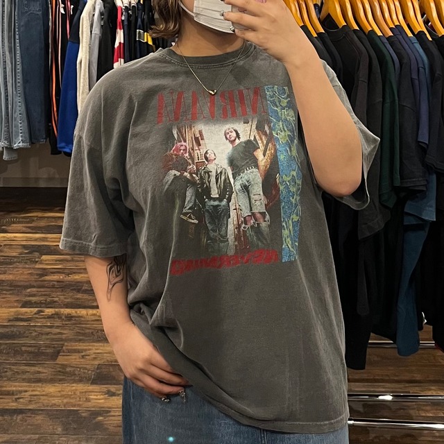【Nirvana band T-shirt】／ ニルヴァーナ バンドTシャツ