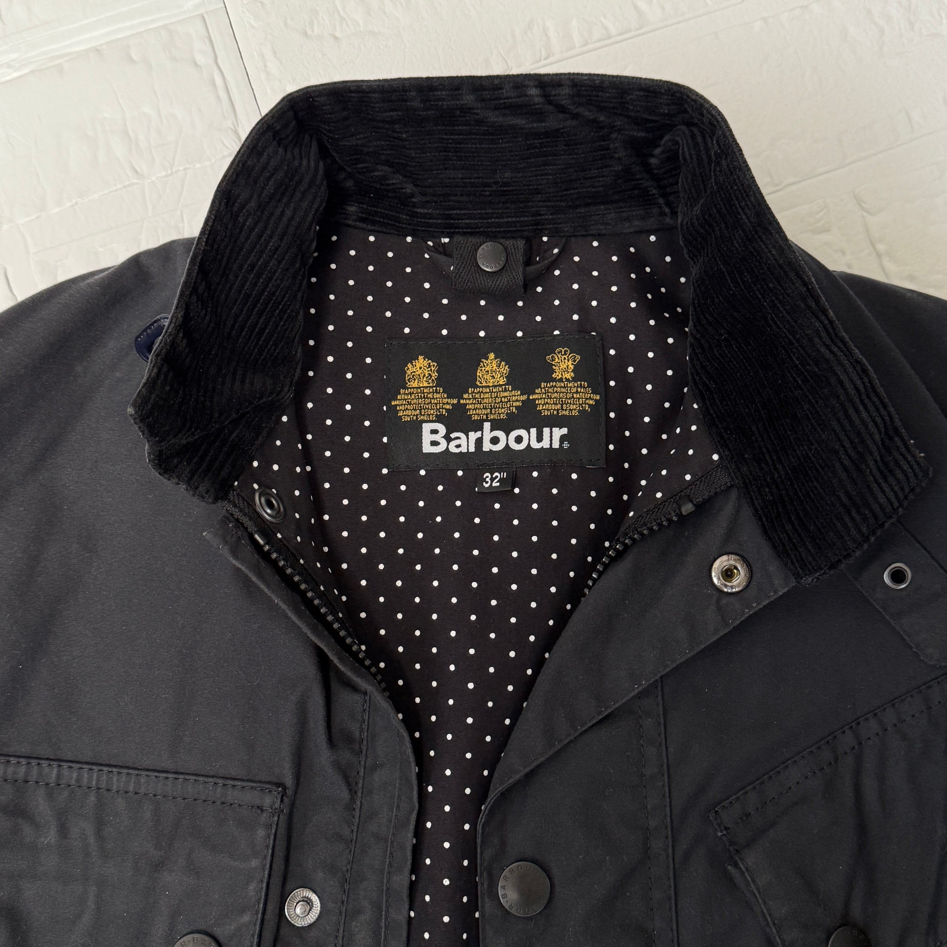 Barbour × EDIFICE インターナショナルSL オイルド コットンジャケット