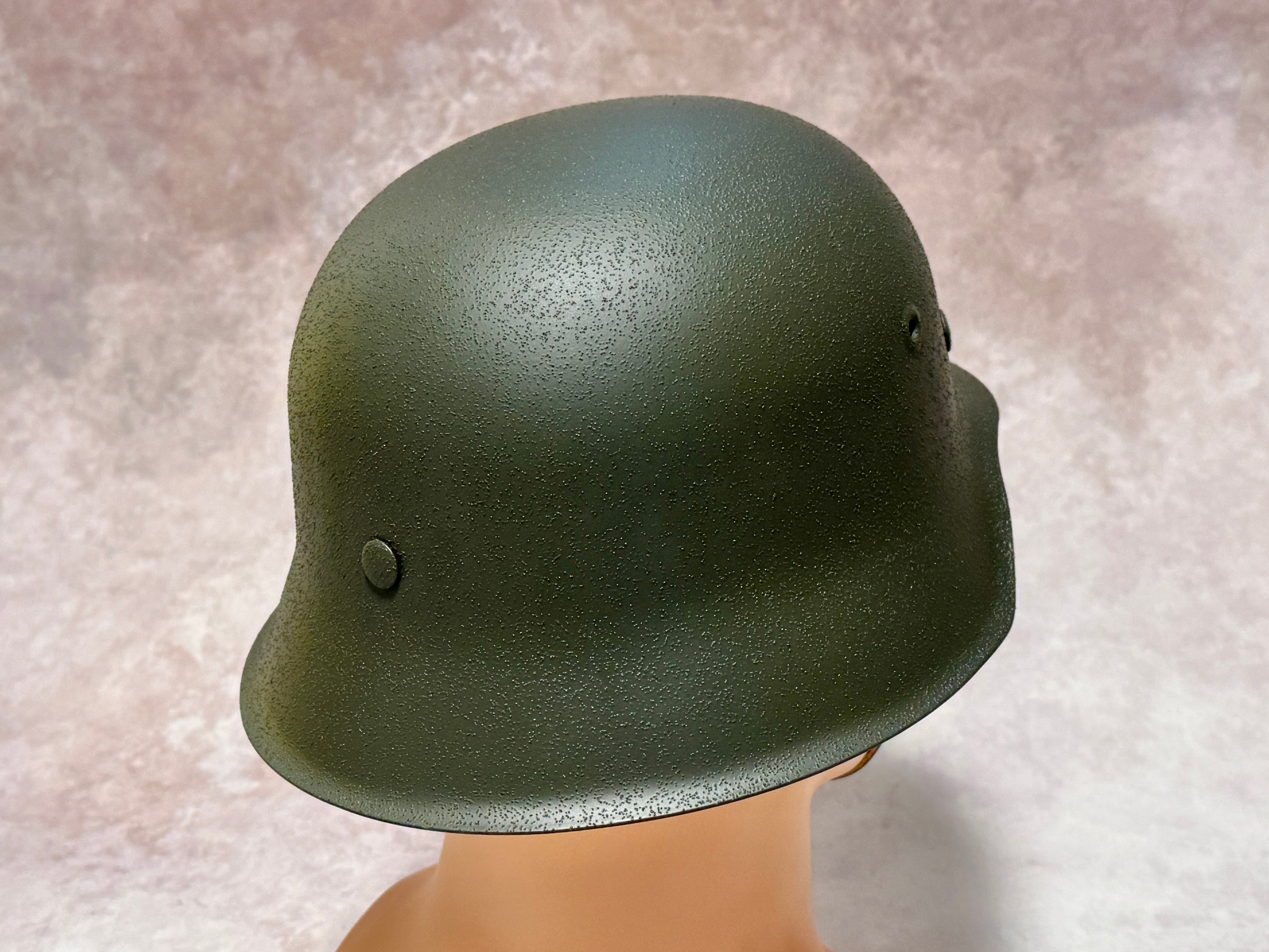 WWⅡ ドイツ軍 M42シュタールヘルメット 酸化アルミニウム