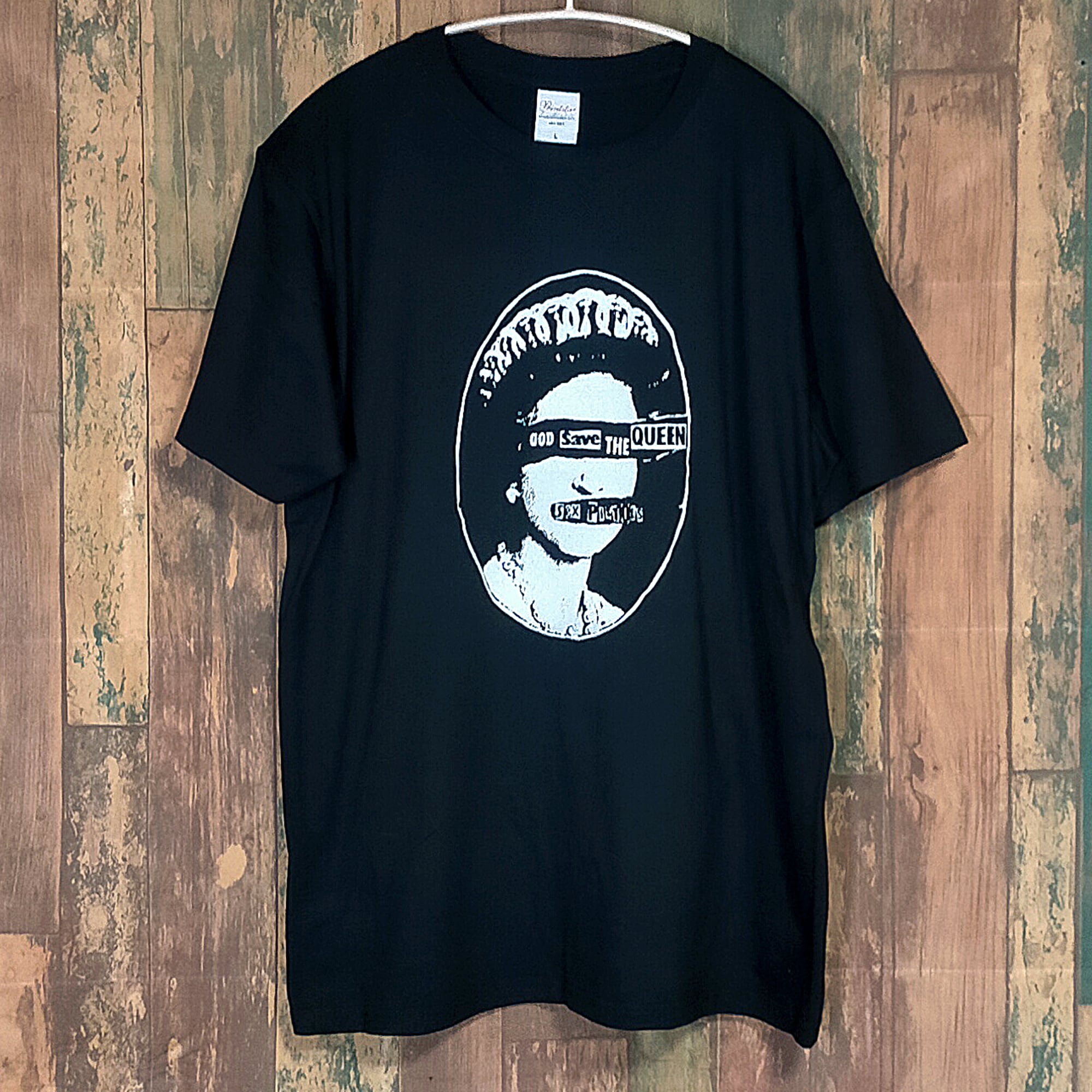 Sex Pistols God Save The Queen セックス・ピストルズ 半袖 黒色 T