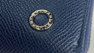 ブルガリ 長財布 メンズ 284231-GRAIN-DENIM-SAPPHIRE