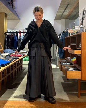 【26SS】Create Clair クリエイトクレイル / RAW EDGE LOOSE POLO / シャツ