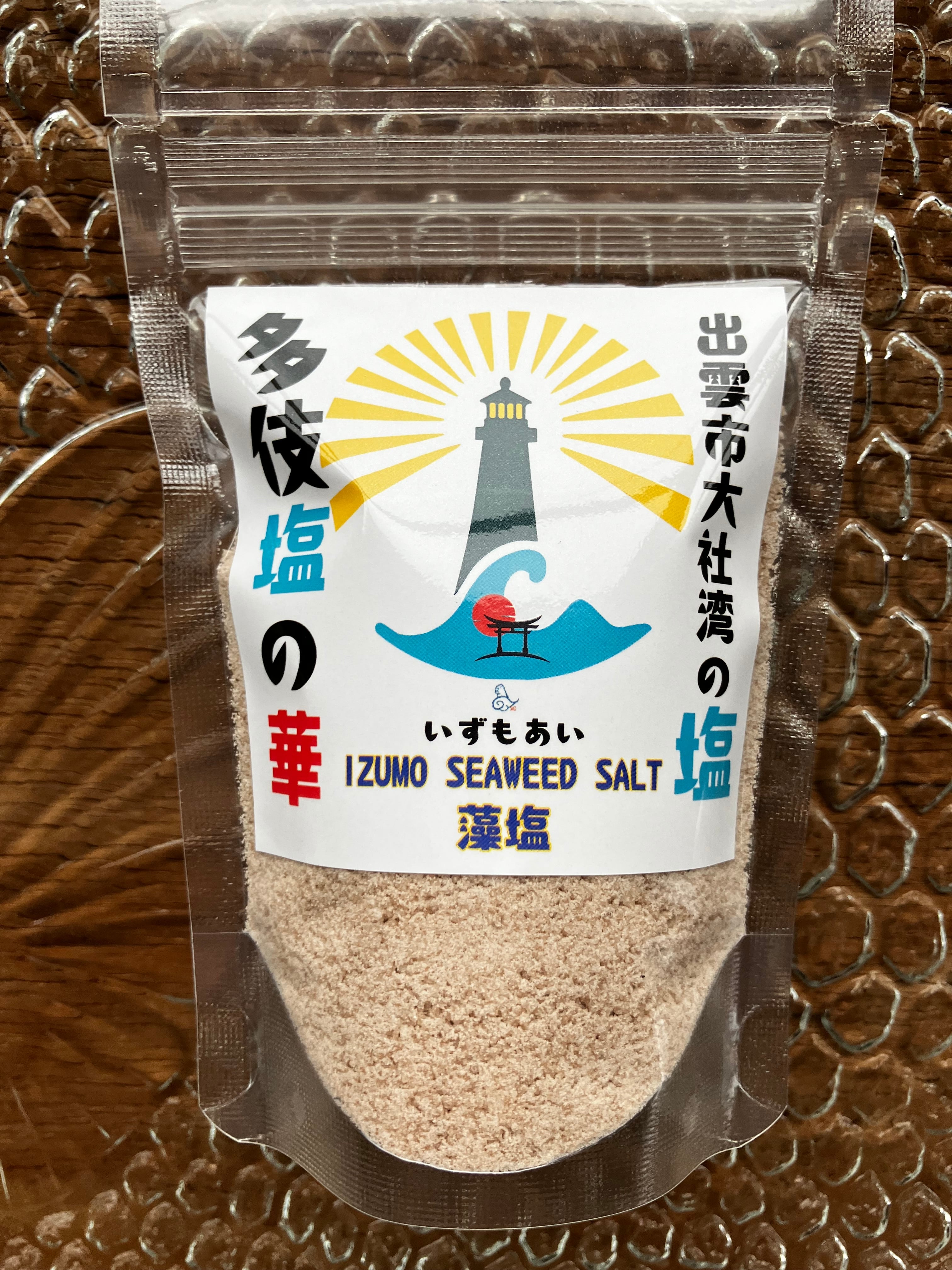 多伎塩の華（藻塩） 100g | 海塩と燻製の雲藍.