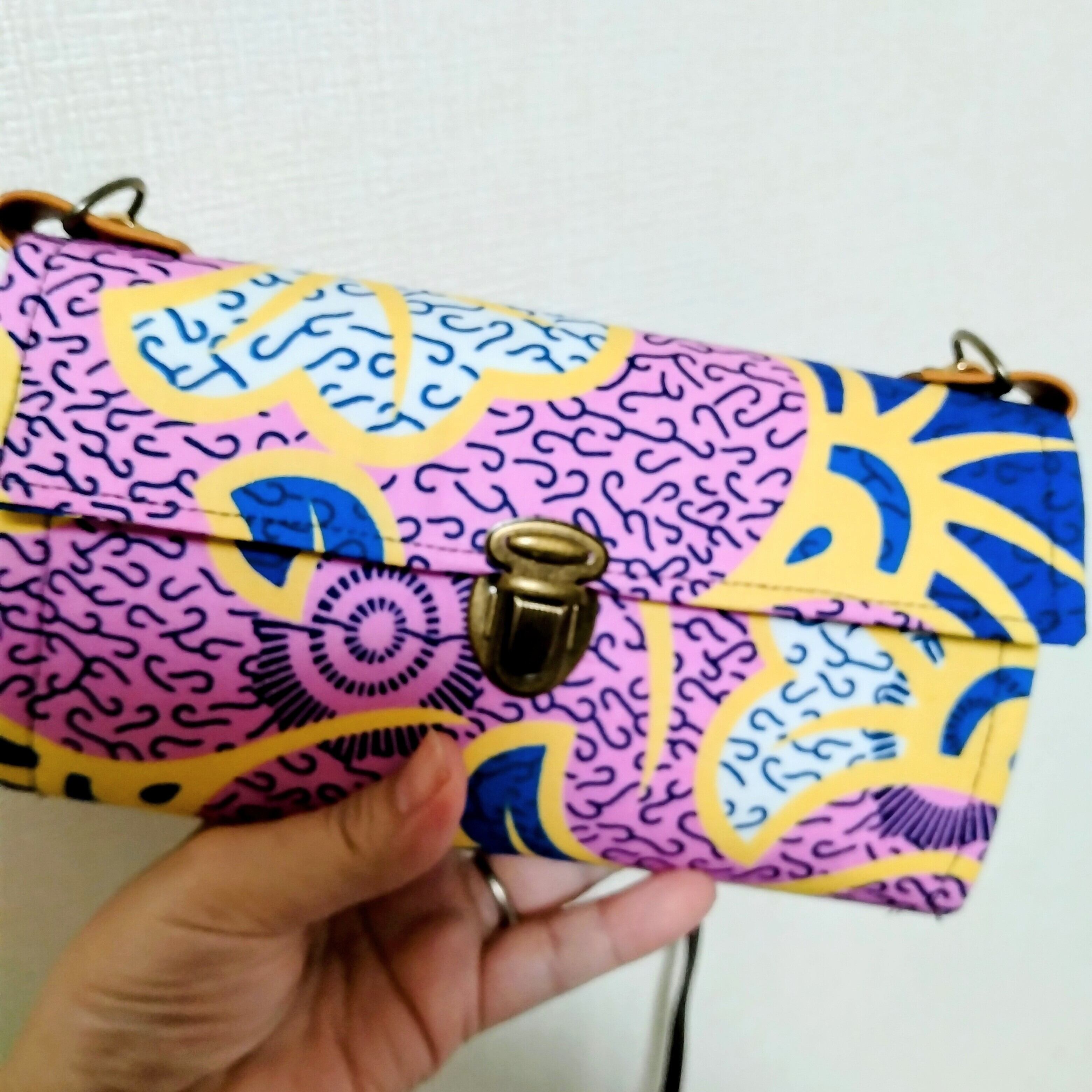 アフリカンファブリック 長財布 No.53 | kokoperi ～アフリカと日本を