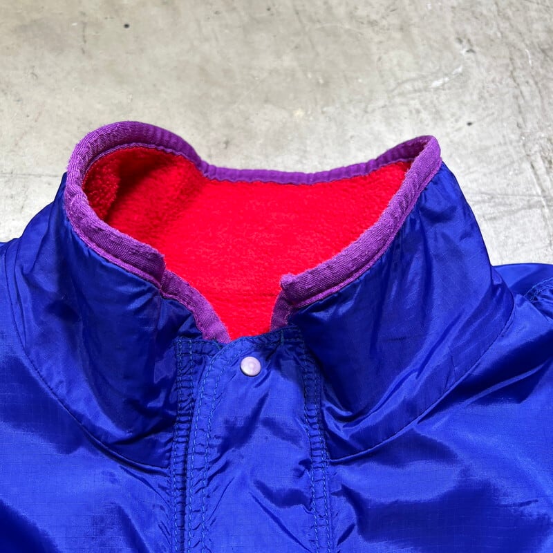 80's patagonia パタゴニア 29351 グリセードプルオーバージャケット リバーシブル ナイロン フリース F9 89年 初期モデル  XLサイズ USA製 希少 ヴィンテージ BA-2386 RM2805H | agito vintage powered by BASE