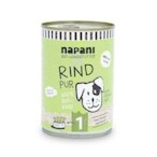 No-① napani ビーフ　BIO100%　(缶詰400g)　◾️犬猫◾️