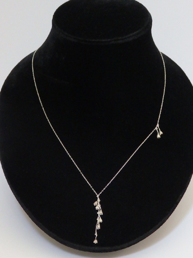 すずらんのネックレス(silver)