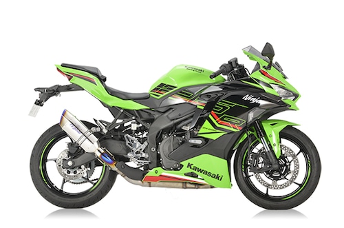 NINJA ZX-25R SE('23～)・ZX-25R SE KRT EDITION('23～) GPスペック   スリップオン チタンポリッシュ[GK43-T3ST]