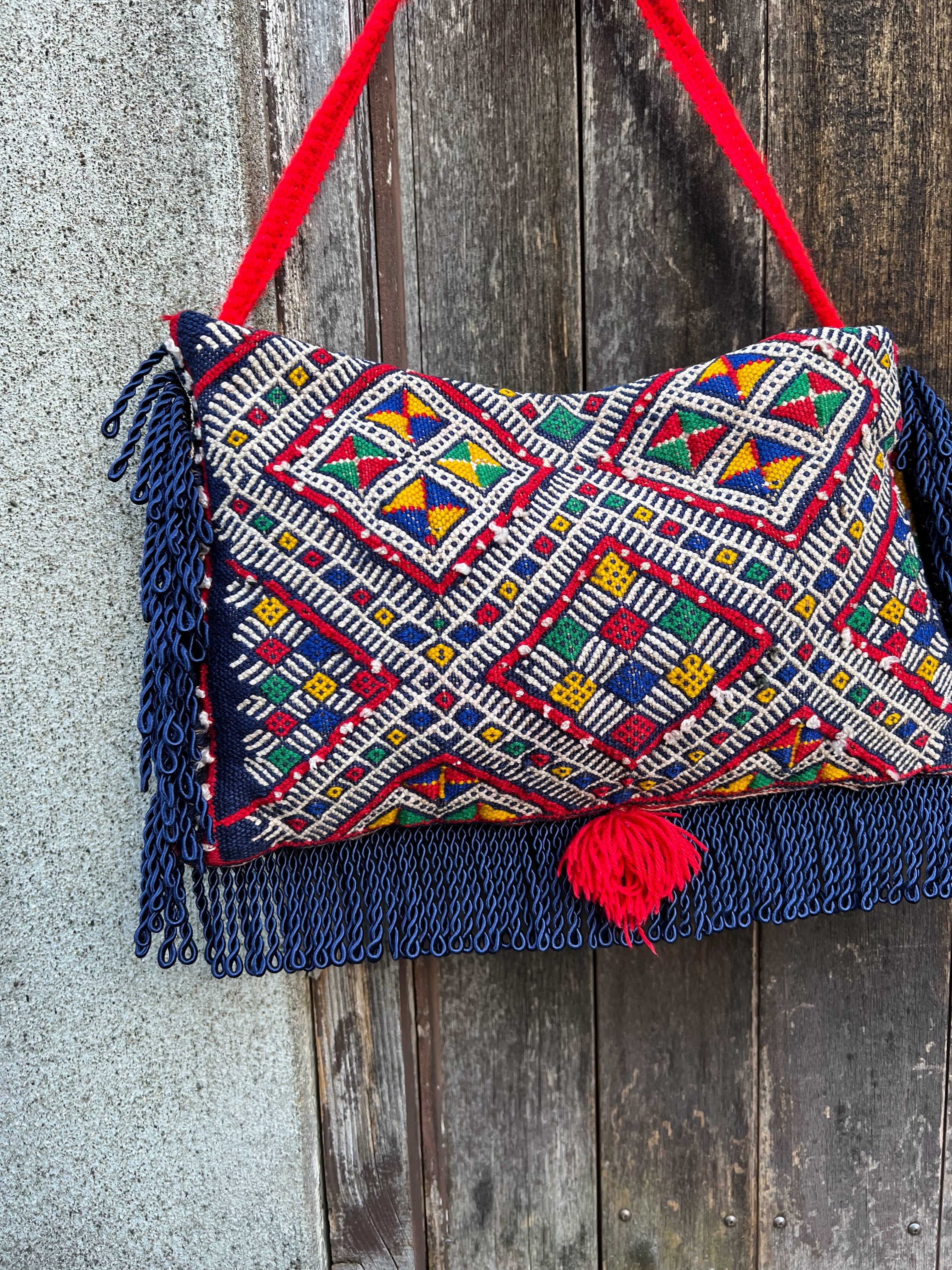 【vintage rag】モロッコ　ベルベル人　無地　ウール　ヴィンテージ スモーキーカラー モロッコ ベルベル族 オールド手織り絨毯