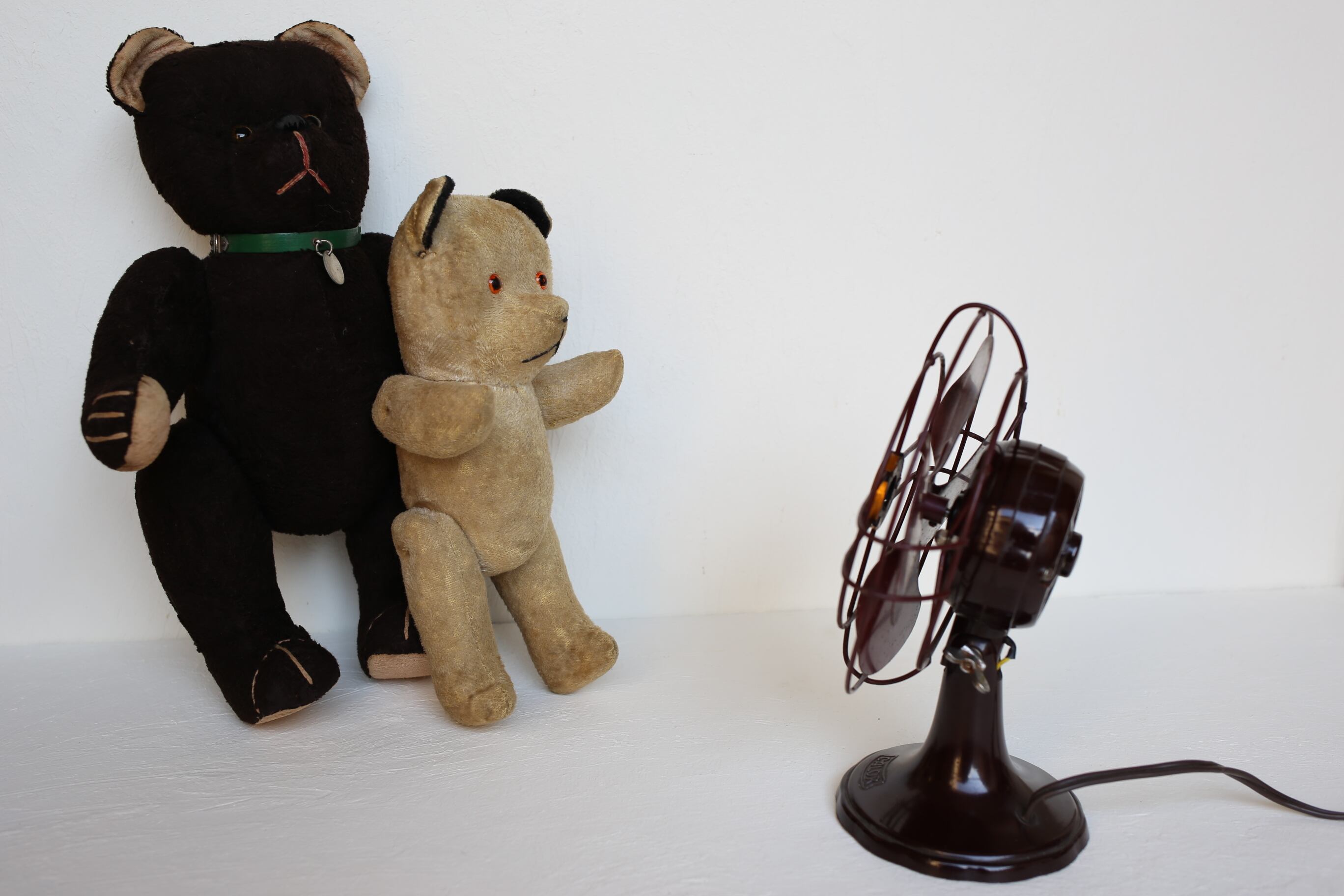 フランス アンティーク ヴィンテージ CALOR ミニ扇風機 ベークライト N
