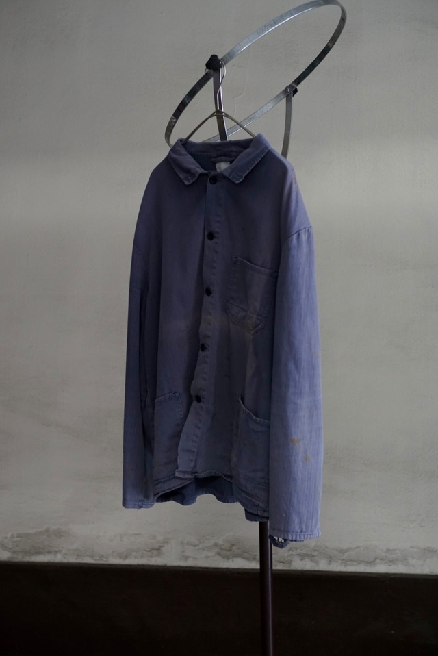 Faded & Distressed Work Jacket