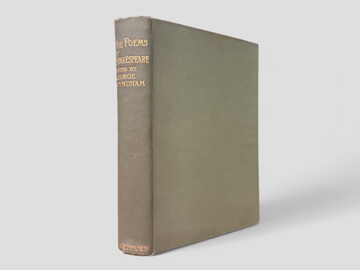 【SL733】【FIRST EDITION】The Poems of Shakespeare(1898) / William Shakespeare