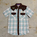 00's design check shirts