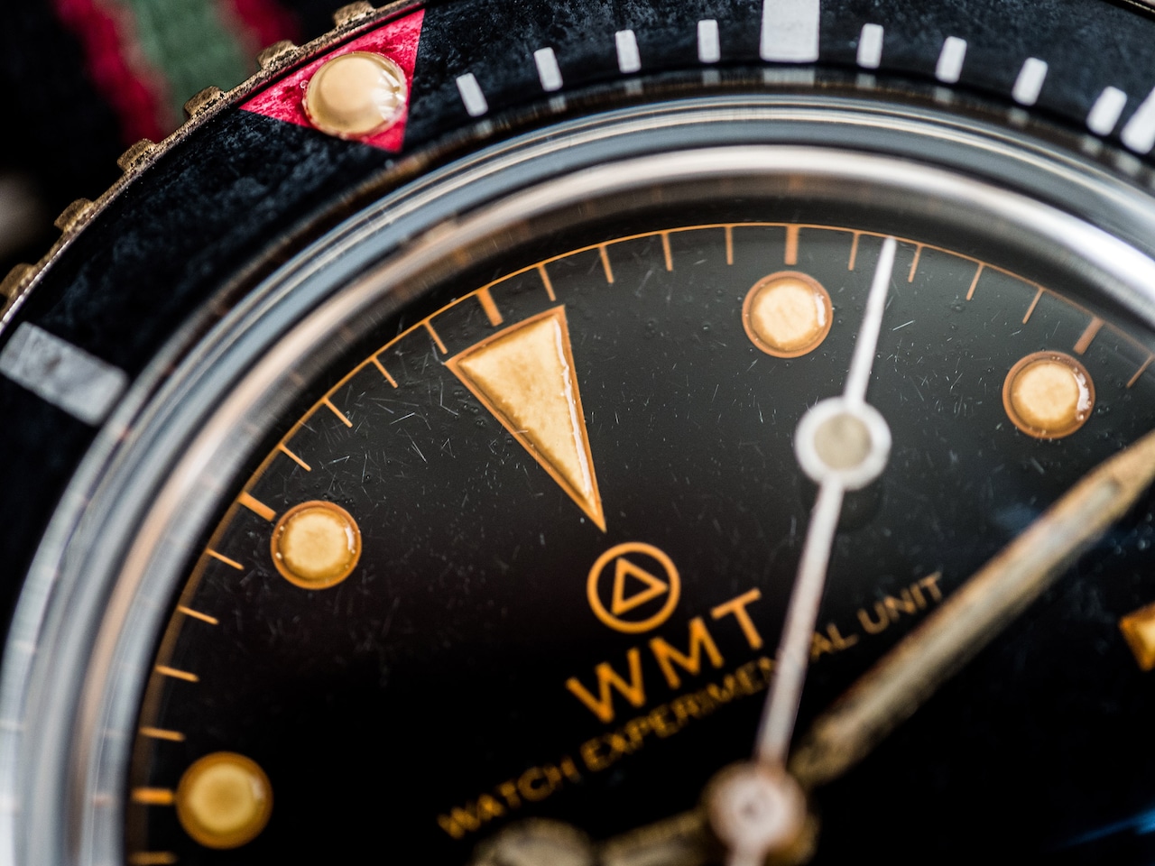 WMT WATCHES Sea Diver – ” MI6-010B ” Intelligence Agency Special Edition / All Aged With Brass Bezel