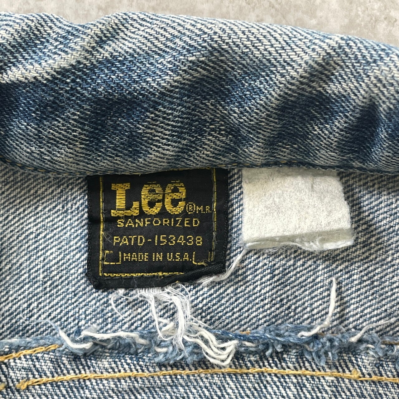 kids】70年代 USA製 リー Lee 101J デニムジャケット サイズ150cm相当