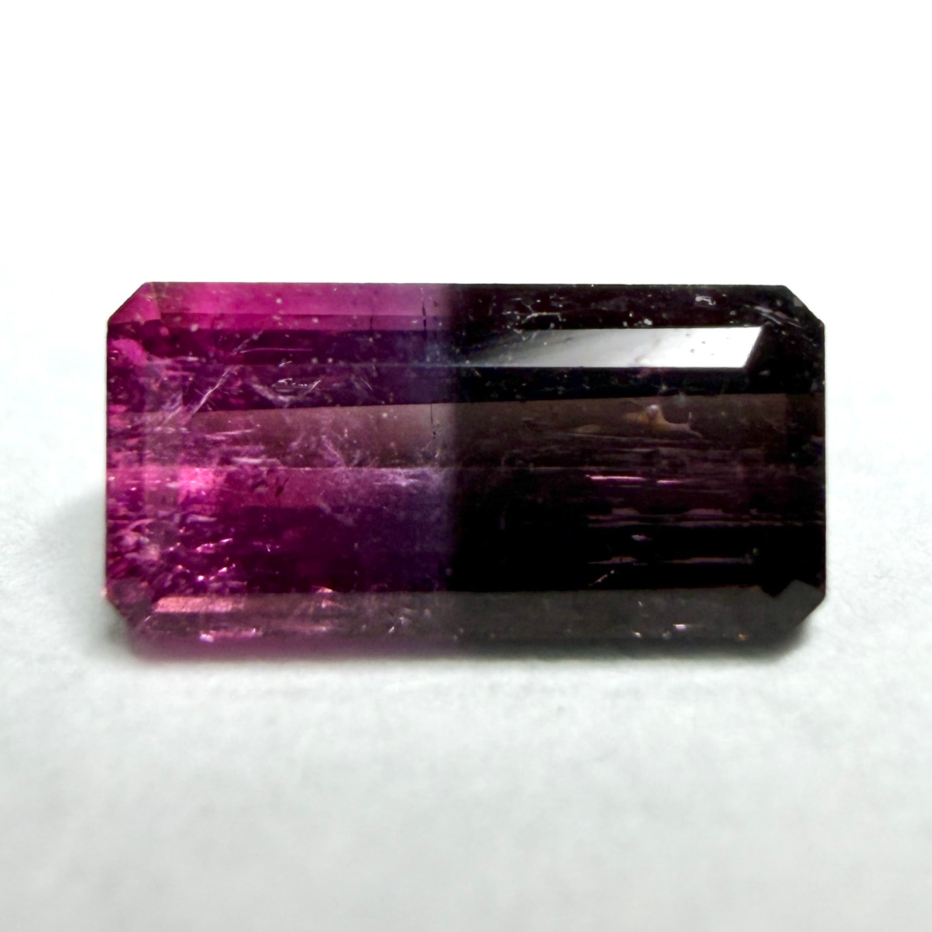 A599 天然バイカラートルマリン 0.420ct | Petal Gem
