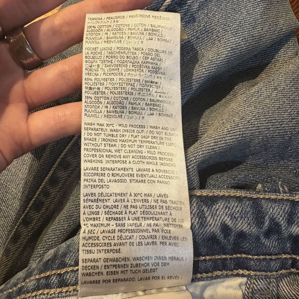 Maison Margiela メゾンマルジェラ 25SS DISTRESSED JEANS ストレート