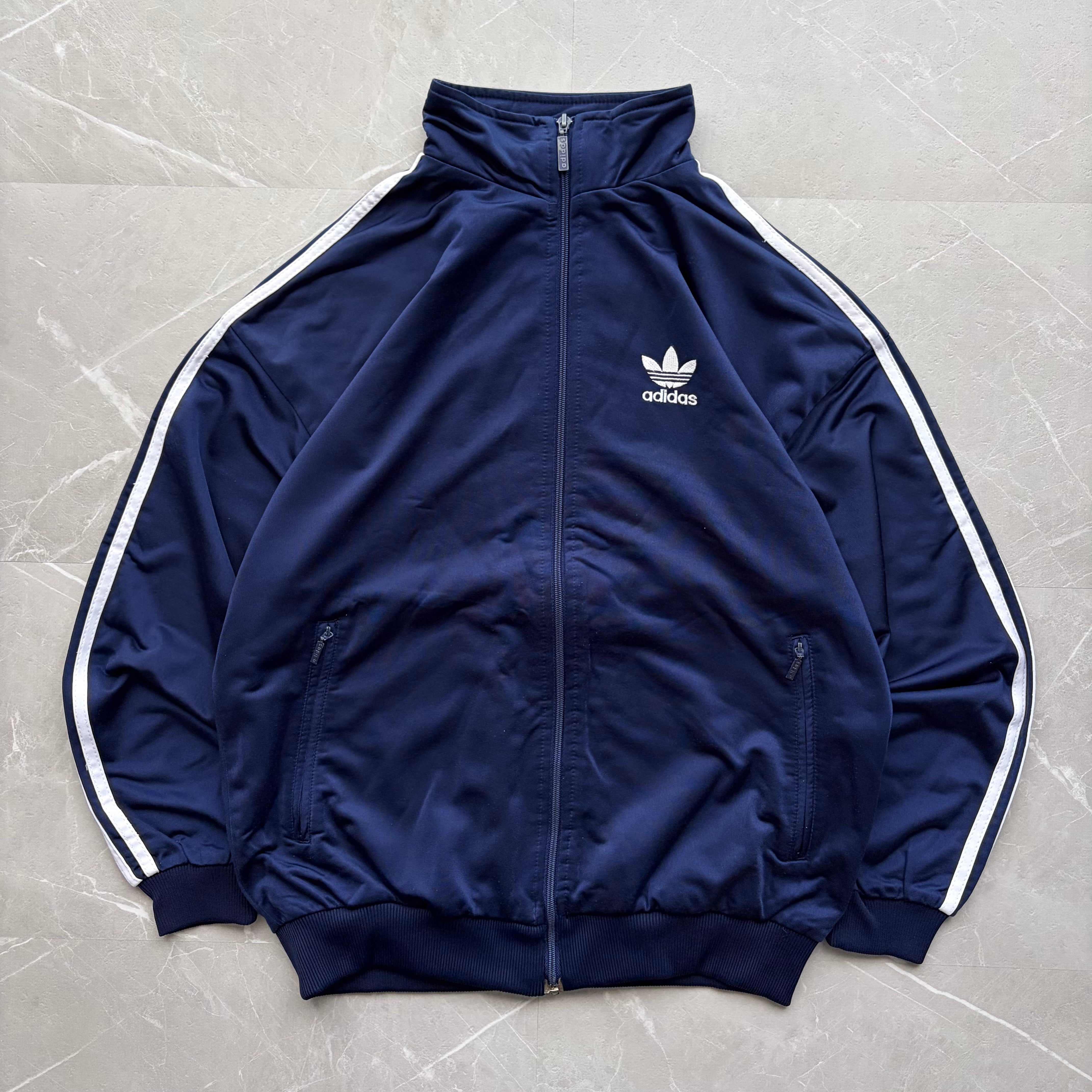 adidas アディダス サッカー トラックジャケット ジャージ Lサイズ 黒