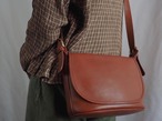 AMERICA 1990’s OLD COACH “BROWN Leather” shoulder bag