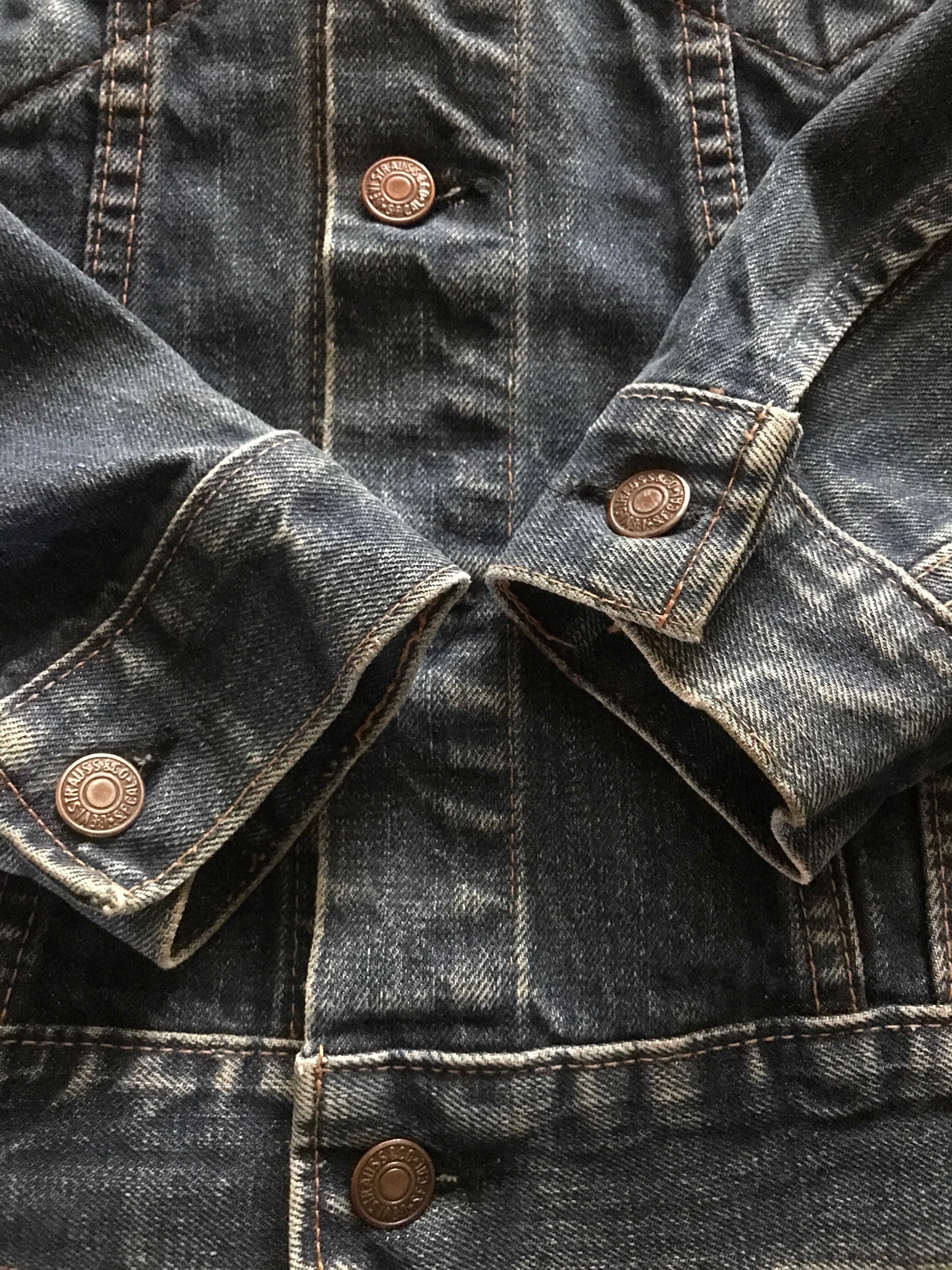 60's　Levi's　70505 BIG-E　デニムJKT　良色落ち　実寸(34位) | Garage Vintage Clothing  powered by BASE