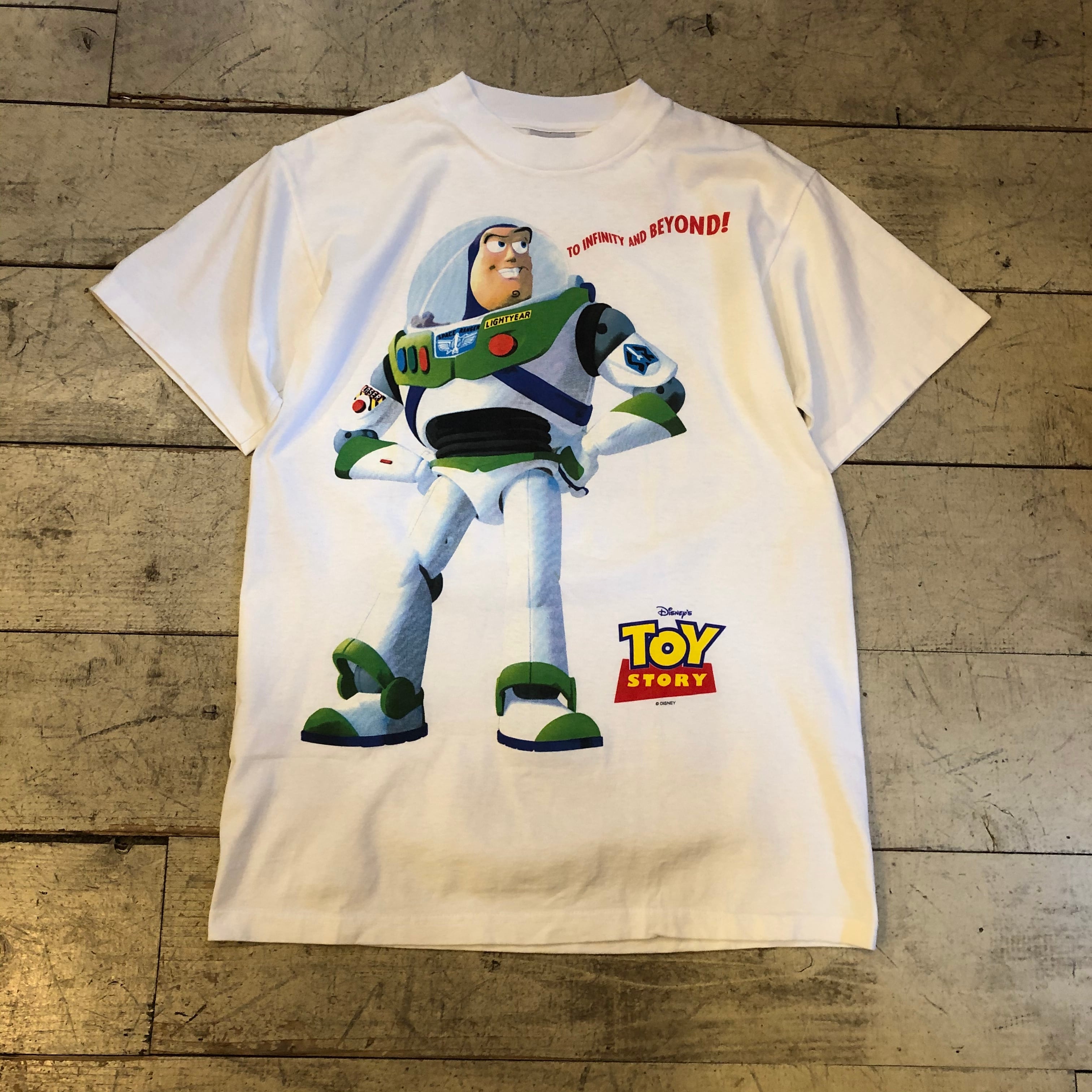 夜空 vintage Disney ディズニー toy story tシャツ - Tシャツ