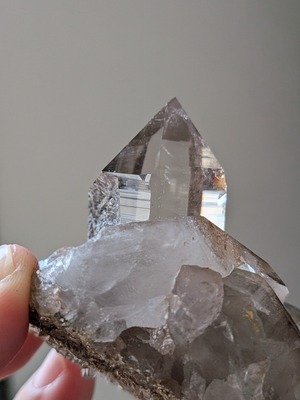 ヒマラヤ水晶・スモーキークォーツ ⭓ 原石クラスター ⭔ インド・マニハール産