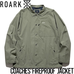 【送料無料】コーチジャケット ライトアウター THE ROARK REVIVAL ロアークリバイバル COACHES FIREPROOF JACKET RJJ1004-MOG 日本代理店正規品L