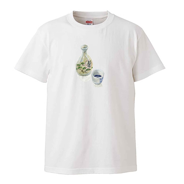 高砂おちょこ / Tシャツ / あべみちこ /  -WHITE-