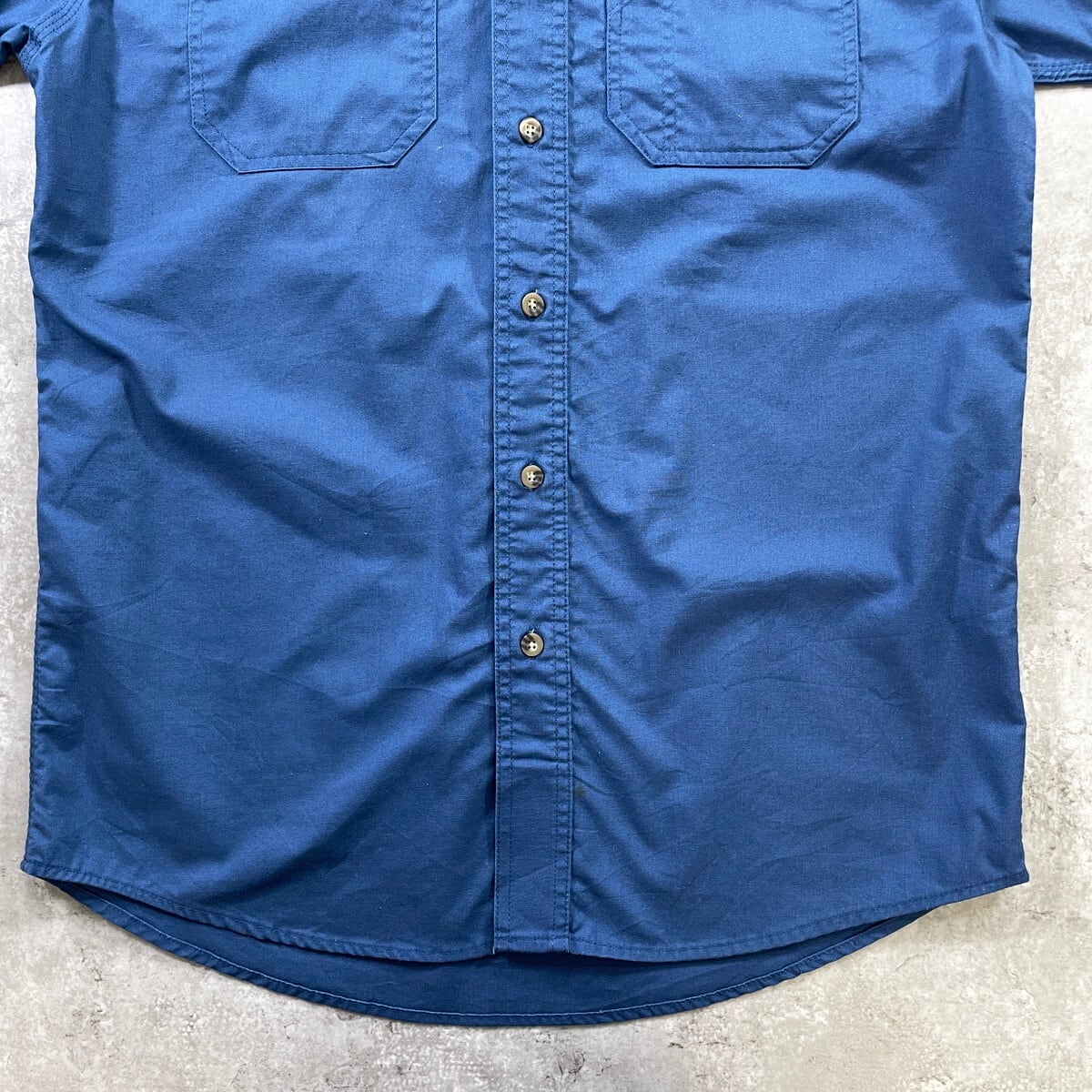 Carhartt カーハート 企業ロゴワッペン 半袖ワークシャツ メンズL相当