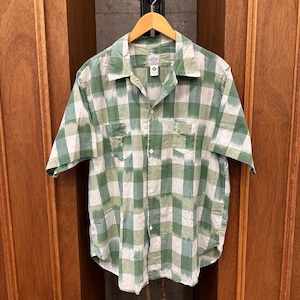 POST O' ALLS NEUTRA3 IKAT CHECK SHIRT ⑧