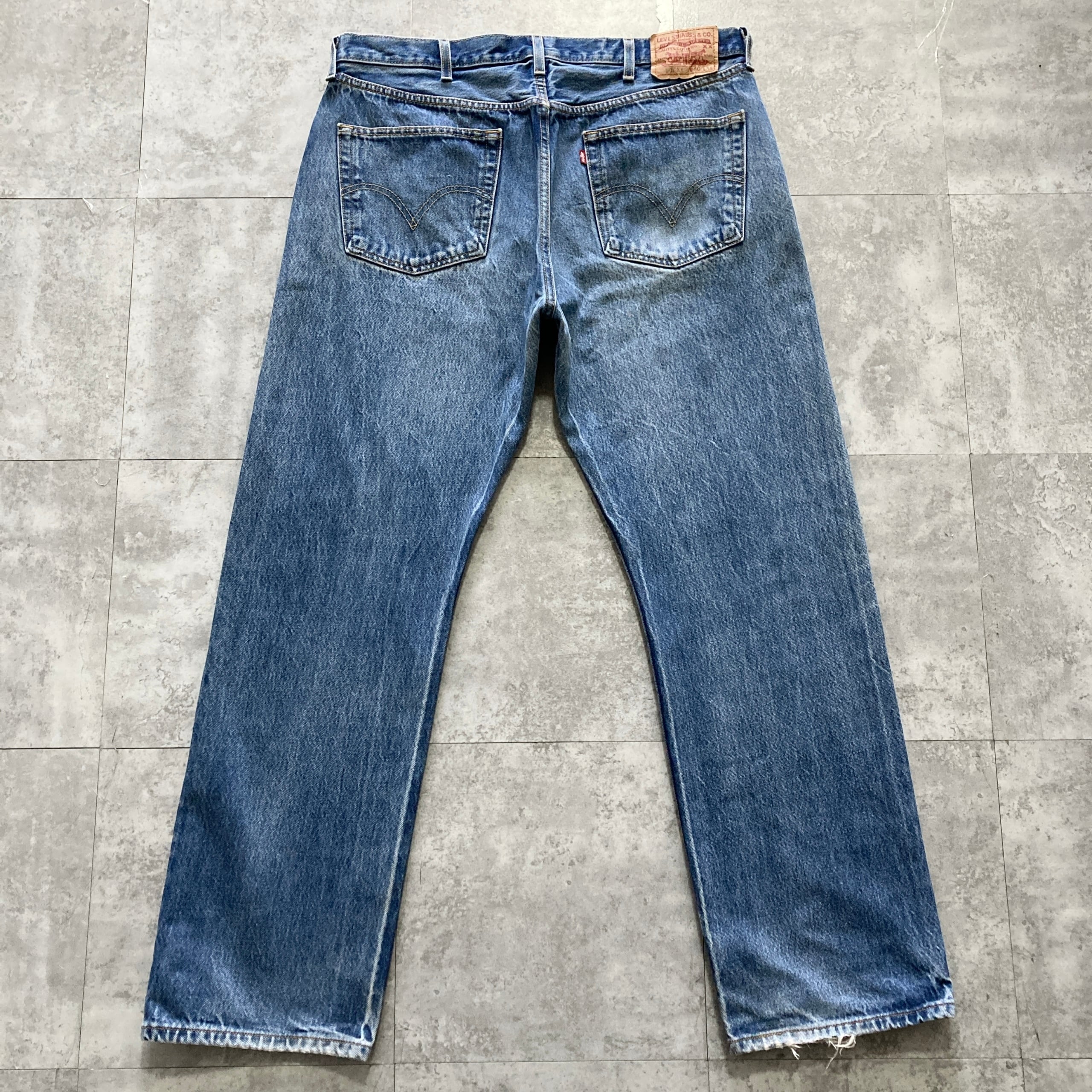 W40 L34】00's Levis 501XX リーバイス 04年製 ボタンフライ ビッグ