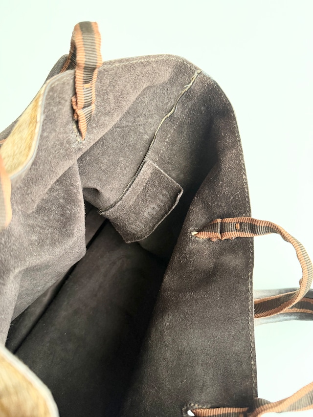 FW1999 MIU MIU UNBORN CALF HAND BAG