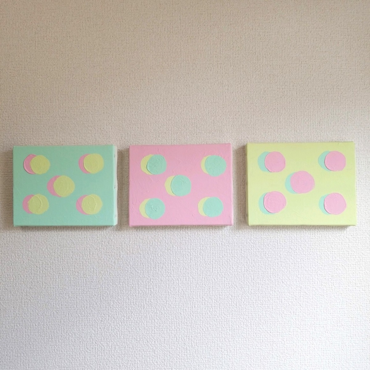 three colors paintings no.2S | three colors paintings