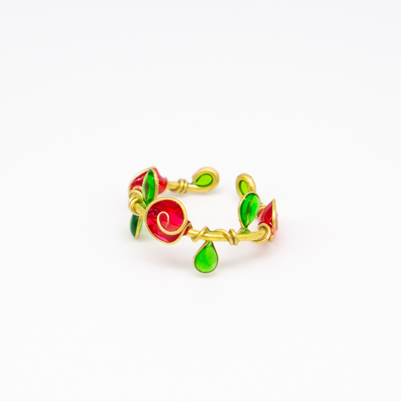 Resin Rose Ring 01  / リング