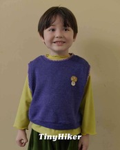 〖取寄〗韓国子供服 / 26winter / TinyHiker / キノコメロベスト / キッズ *XS~XL*