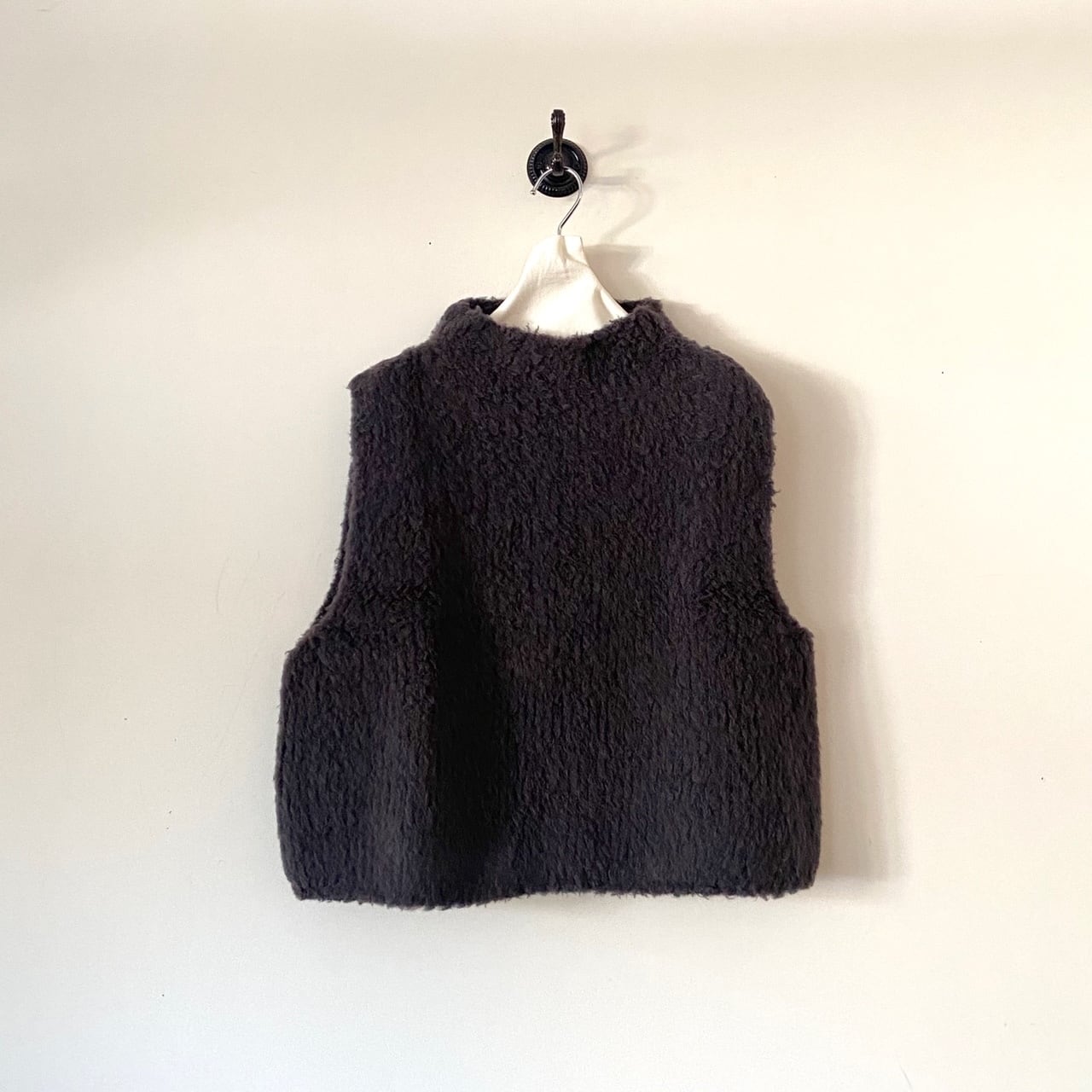 evam eva ボアベスト　boa vest