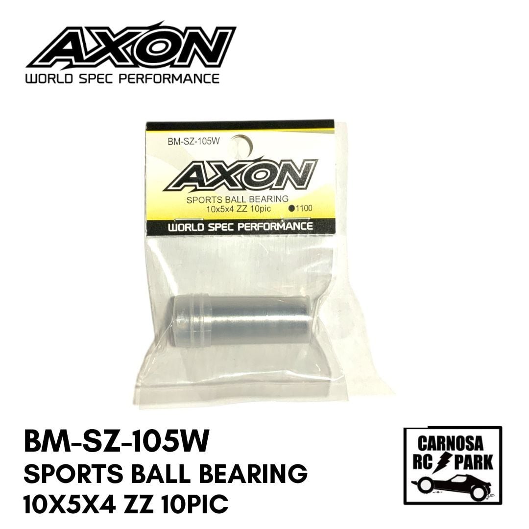 AXON アクソン】SPORTS BALL BEARING 10x5x4 ZZ 10pic [BM-SZ-105W