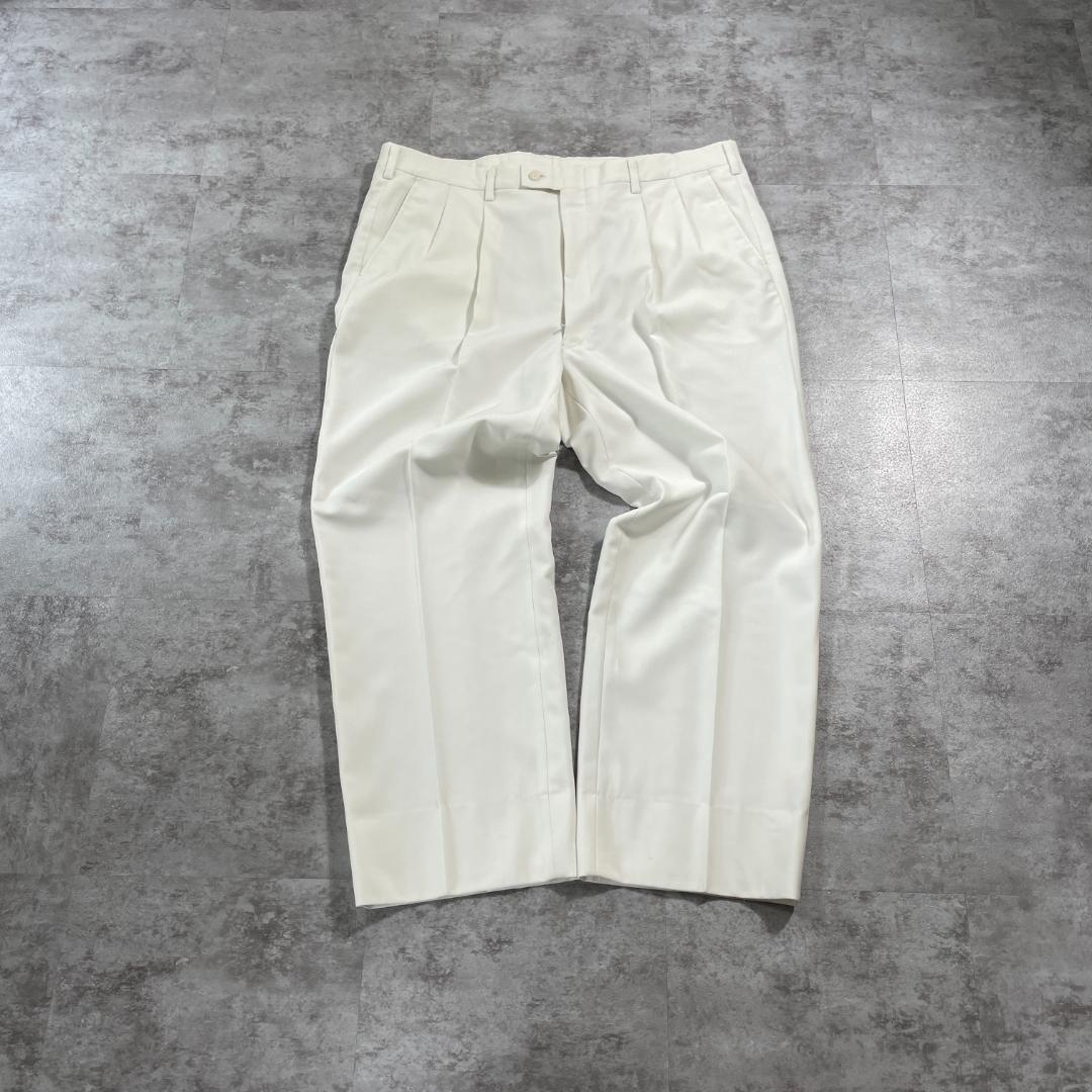 90s BALENCIAGA SPORTS ホワイト ツータック slacks | ib2
