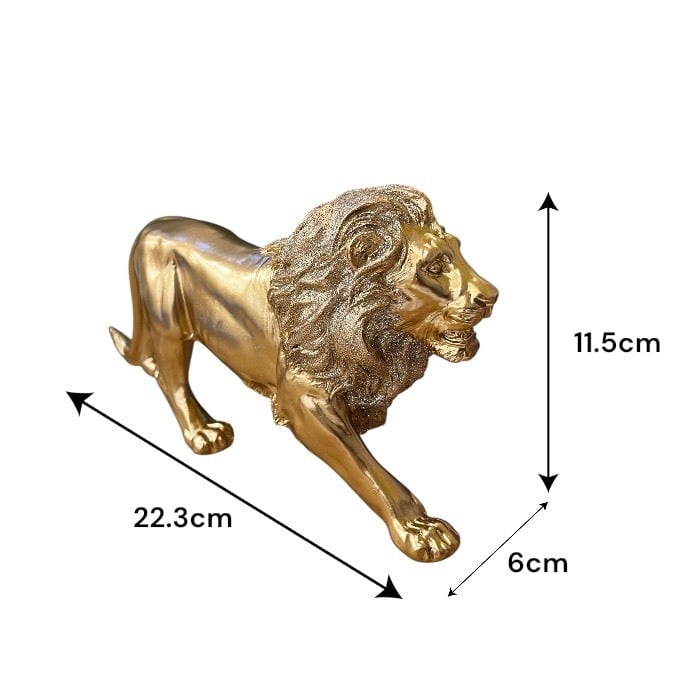 百獣の王ライオン　置物 百獣の王 ライオン｜置物 純金製 : HIKARI GALLERYヤフー店 - 通販