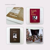 予約枠購入済の方専用:wedding reception album "mariée et marié"