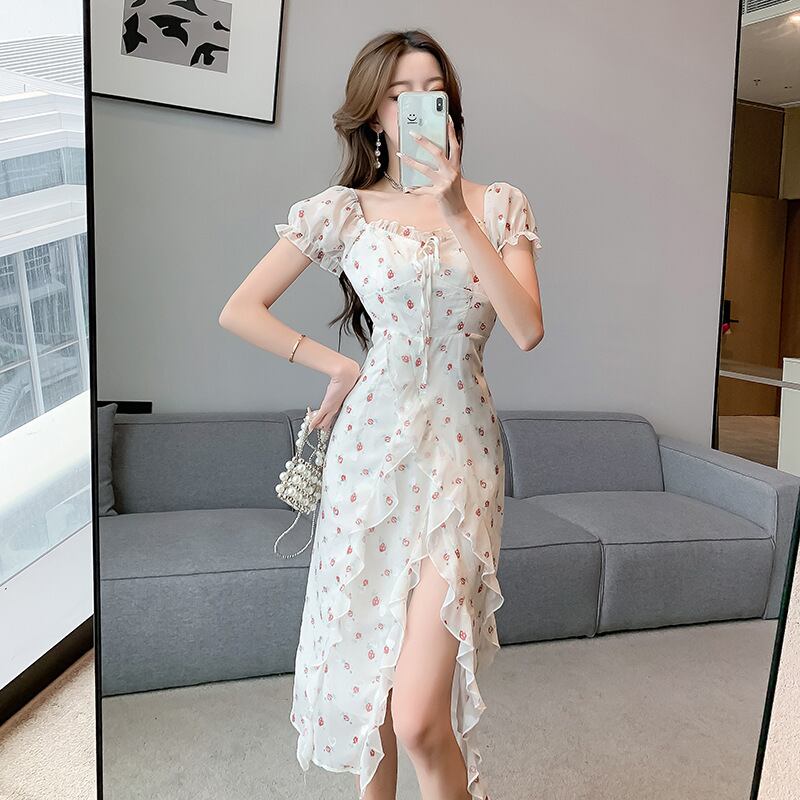 【dress】花柄ワンピース M21964