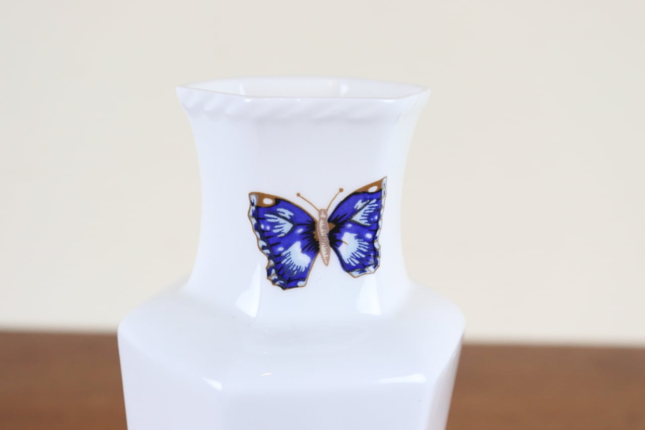 エインズレイ コテージガーデン 花瓶 フラワーベース AYNSLEY 花柄