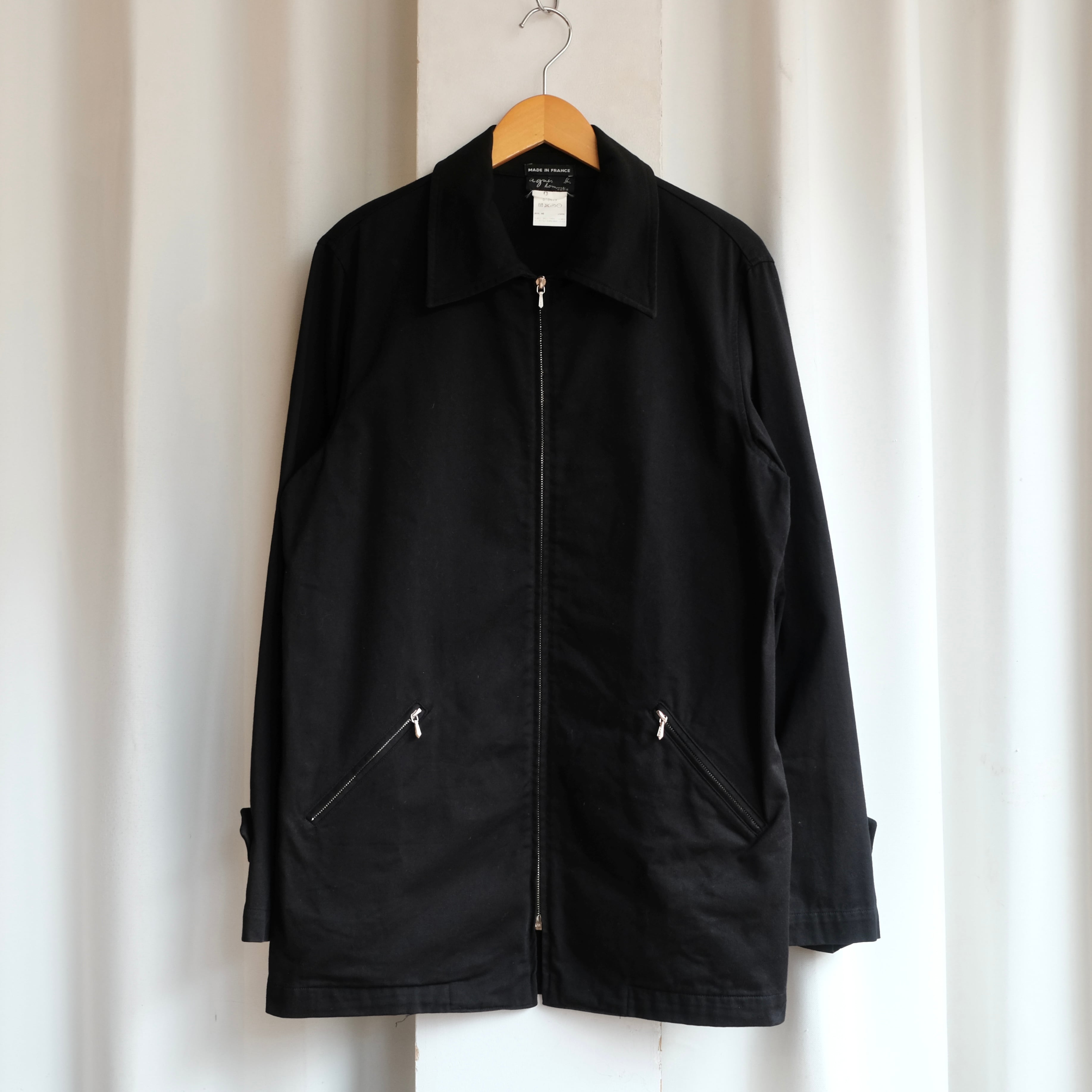 agnes b. HOMME MADE IN FRANCE COTTON TWILL JACKET | safarionline