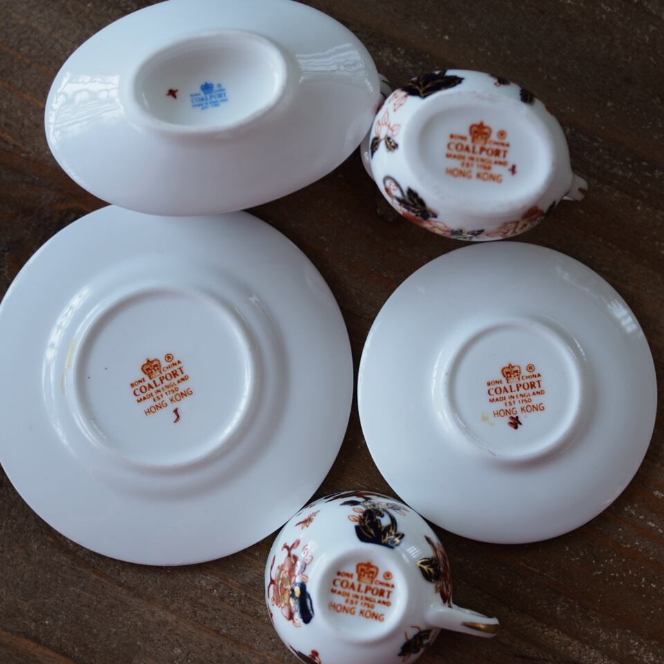 コールポート　ミニチュア3点セット コールポート ミニチュア3点セット Coalport/コールポート - UKストア
