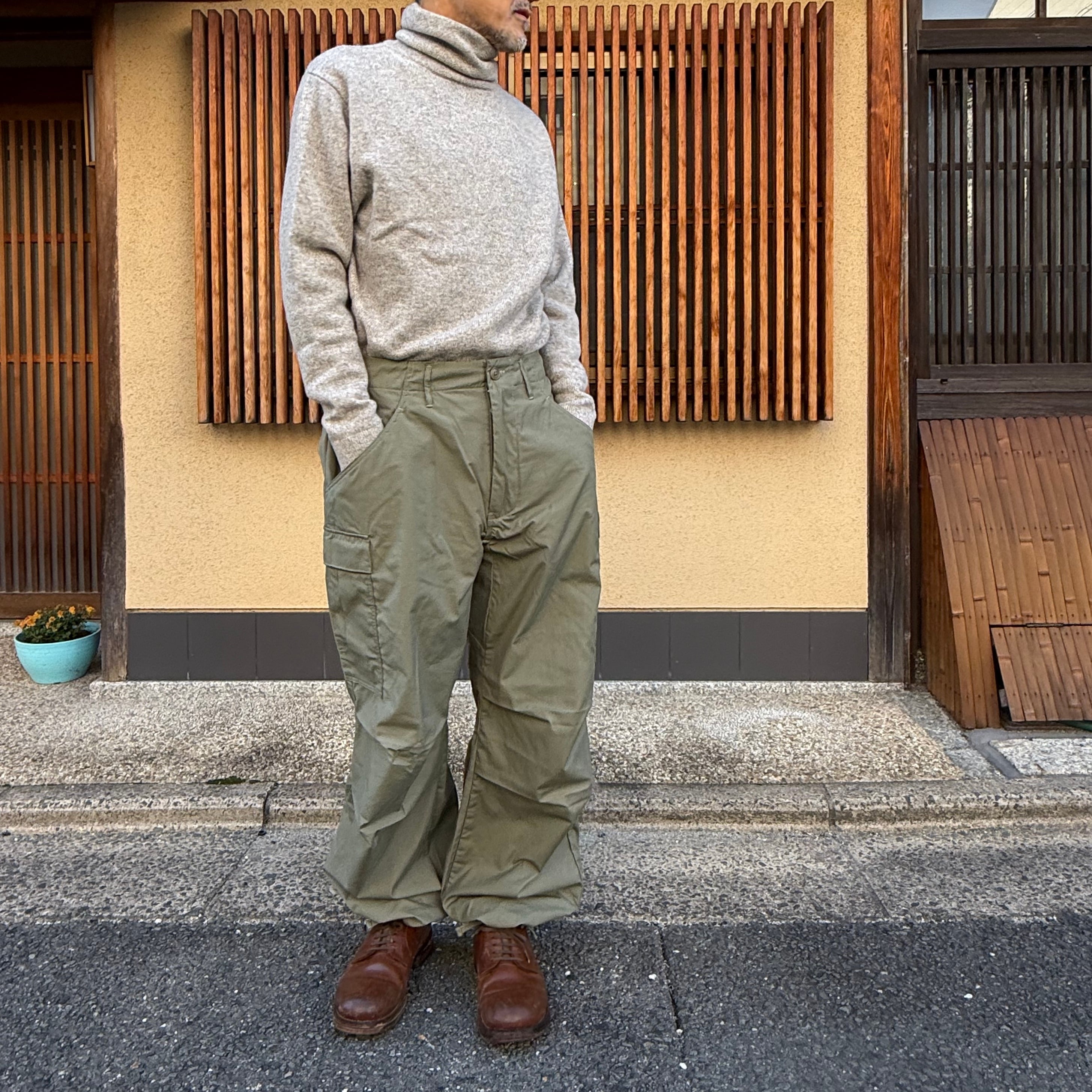YAECA / ヤエカ FATIGUE PANTS/ ファティーグパンツ OLIVE #21052601