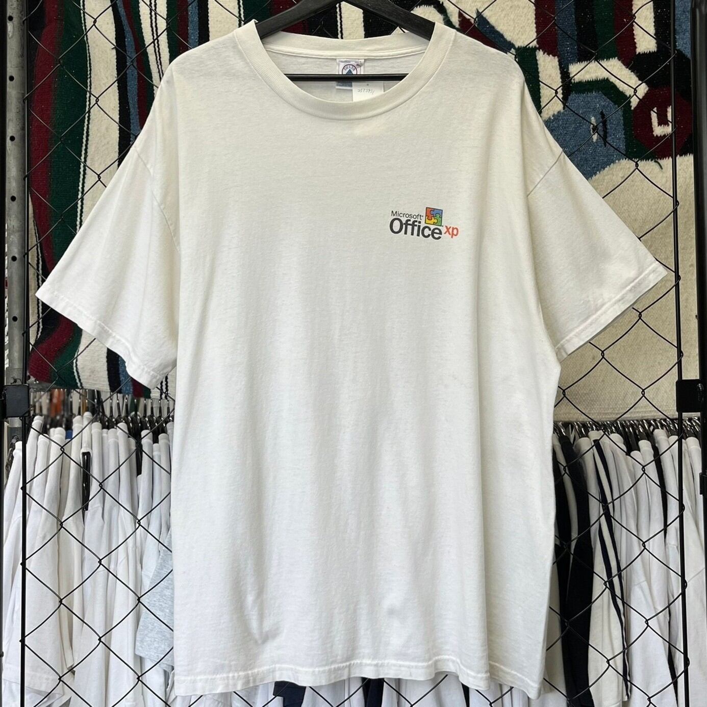 【USA製】90s Microsoft ヴィンテージ 企業プリントTシャツ XL