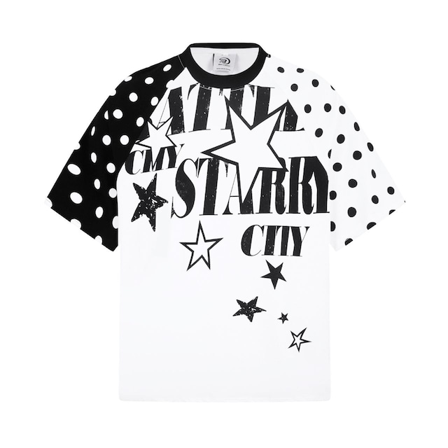 スタークレイジーパターンラグランTシャツ 5col R02300
