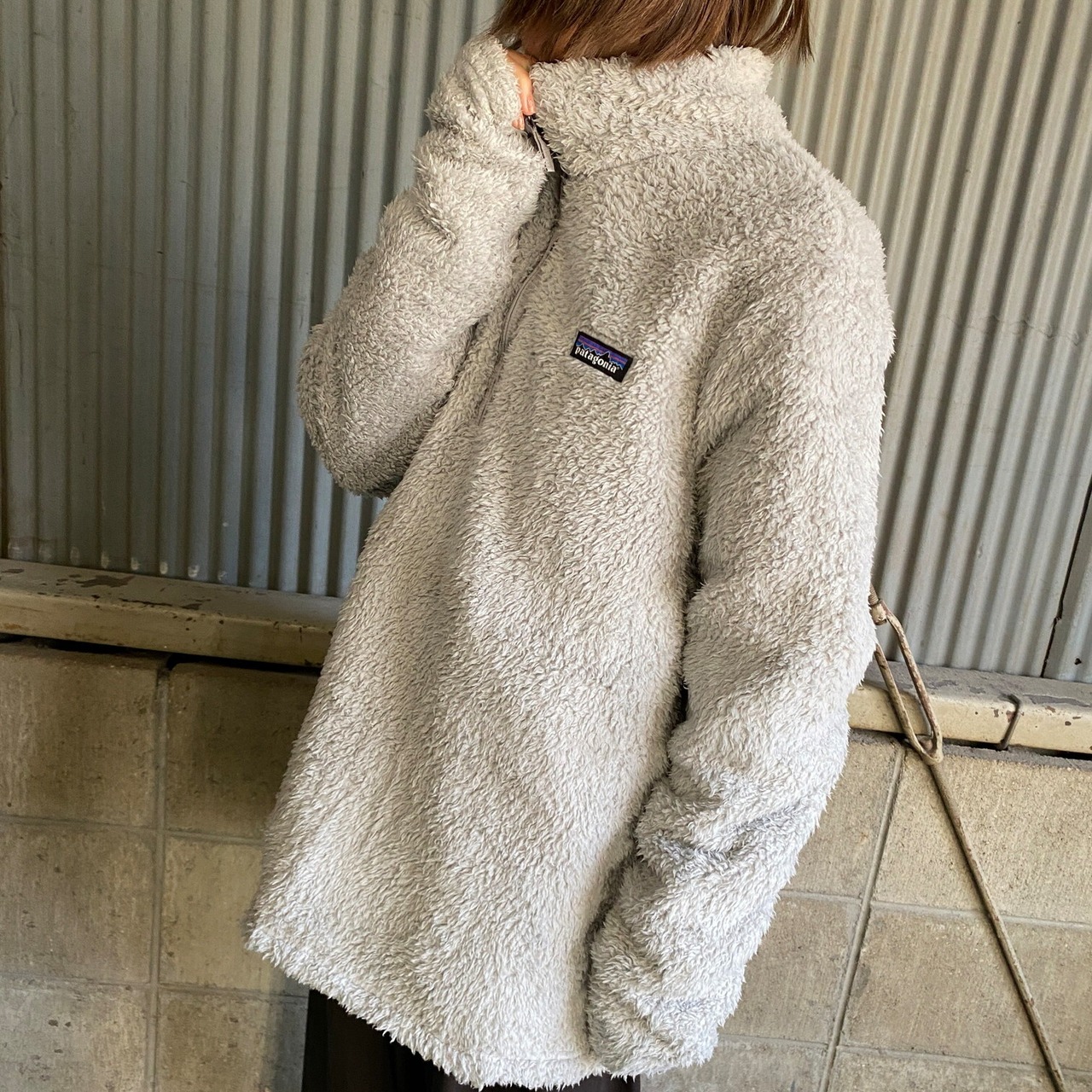 18年製 Patagonia パタゴニア ボア フリースジャケット レディースXL 