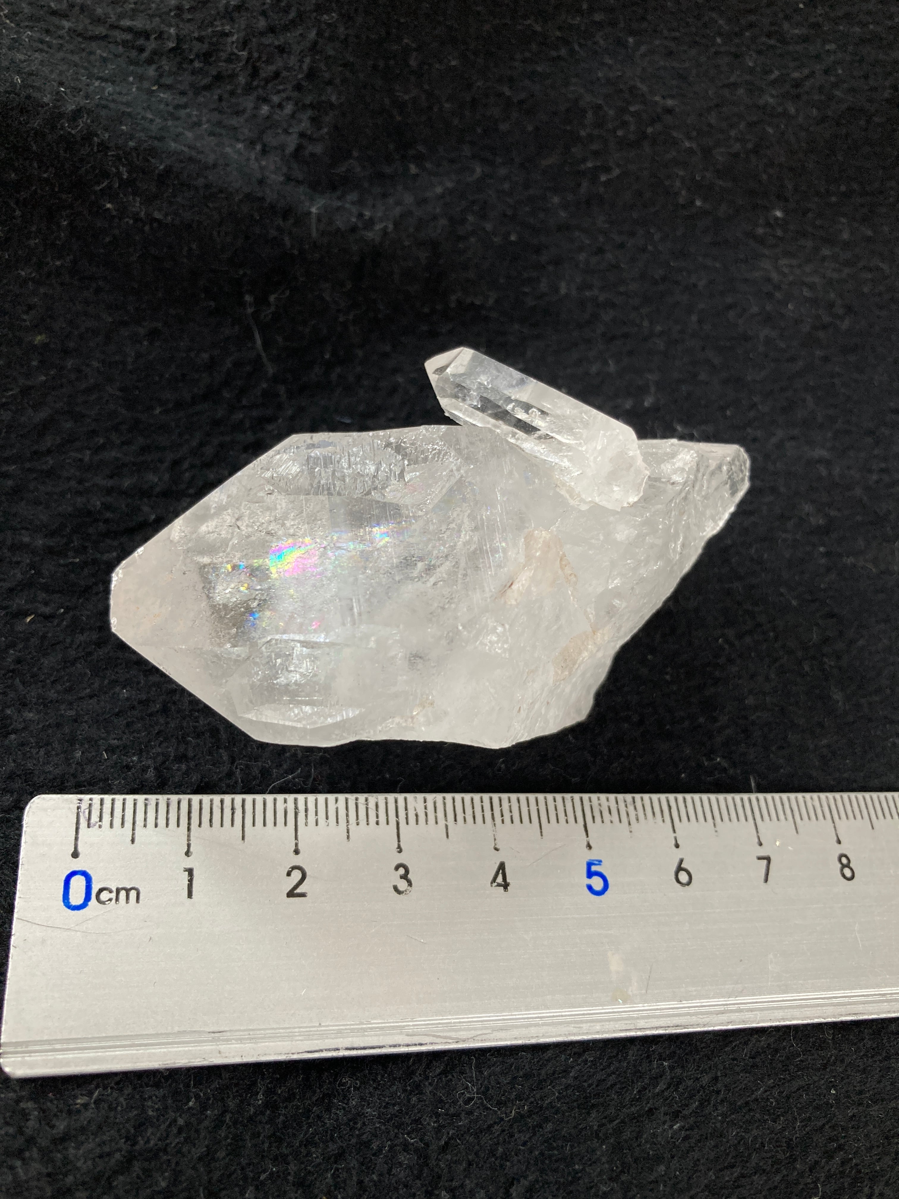 E32507】虹入りヒマラヤ水晶 マニハール産 水晶 ヒマラヤ産 ヒマラヤ