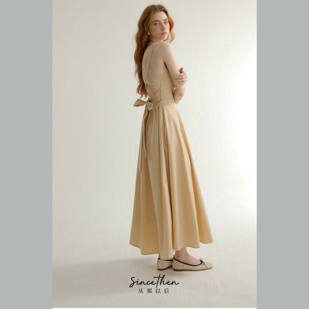 バッククロスリボン妖精ワンピース E00205 | EMMA GRAND